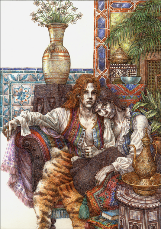 Louis and Armand - IWTV Ltd Ed Print