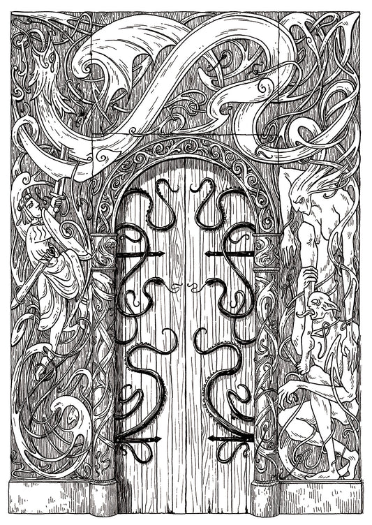 Beowulf Print - The Door