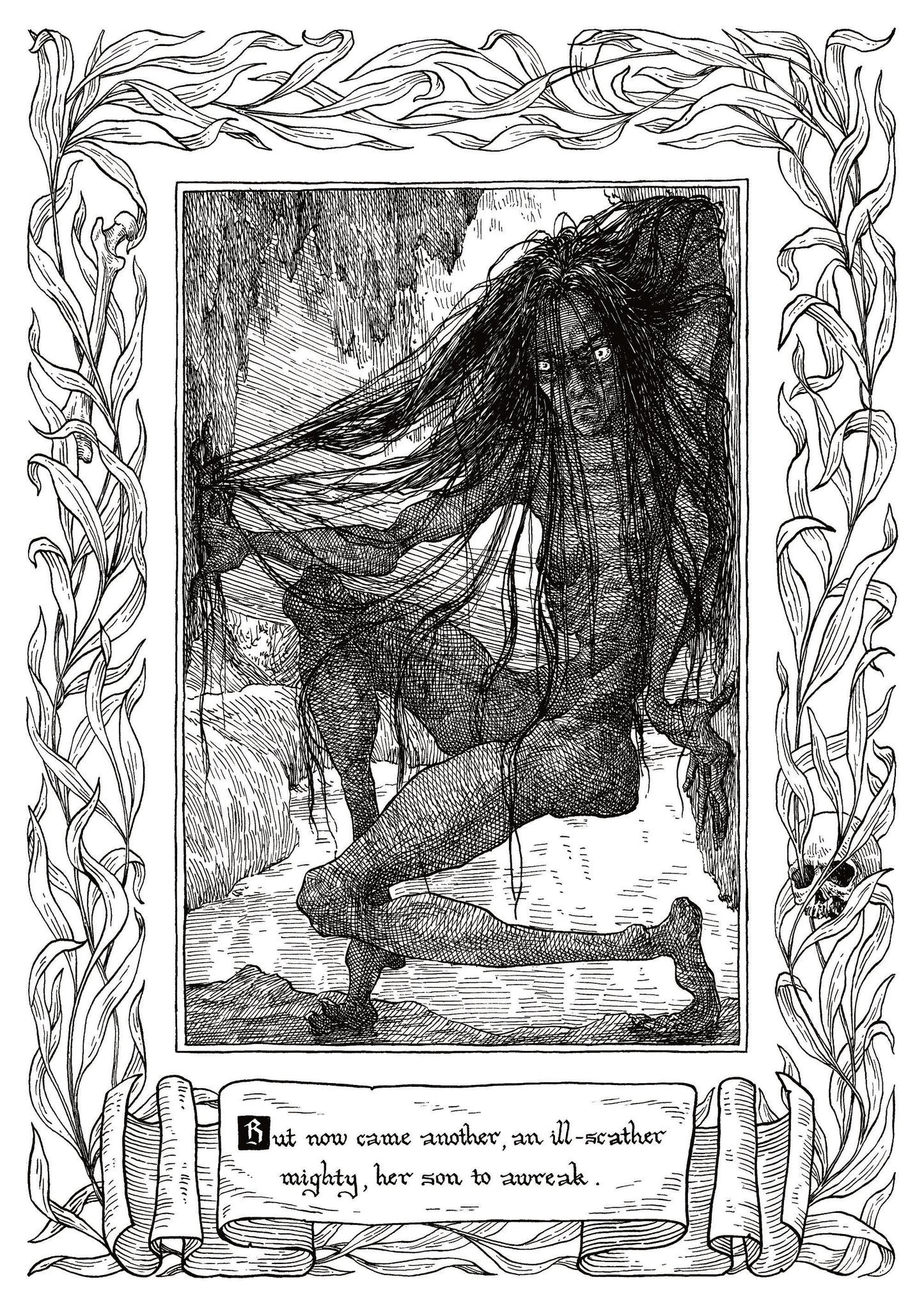 Beowulf Print - Now Came Another